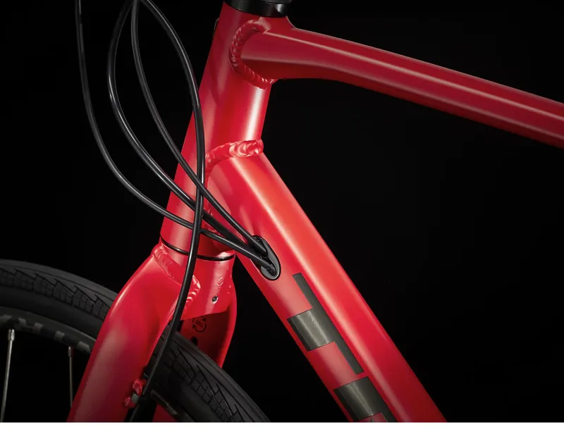 Trek FX 2 Disc Hybrid Bike in Viper Red-2